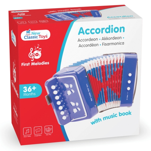 New Classic Toys Accordion Blue